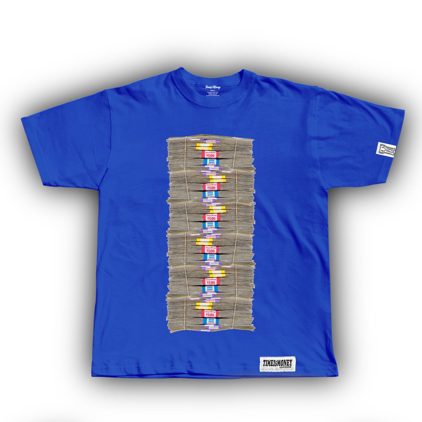 TIMEI$MONEY MONEY STACKS SHIRT “BLUE”