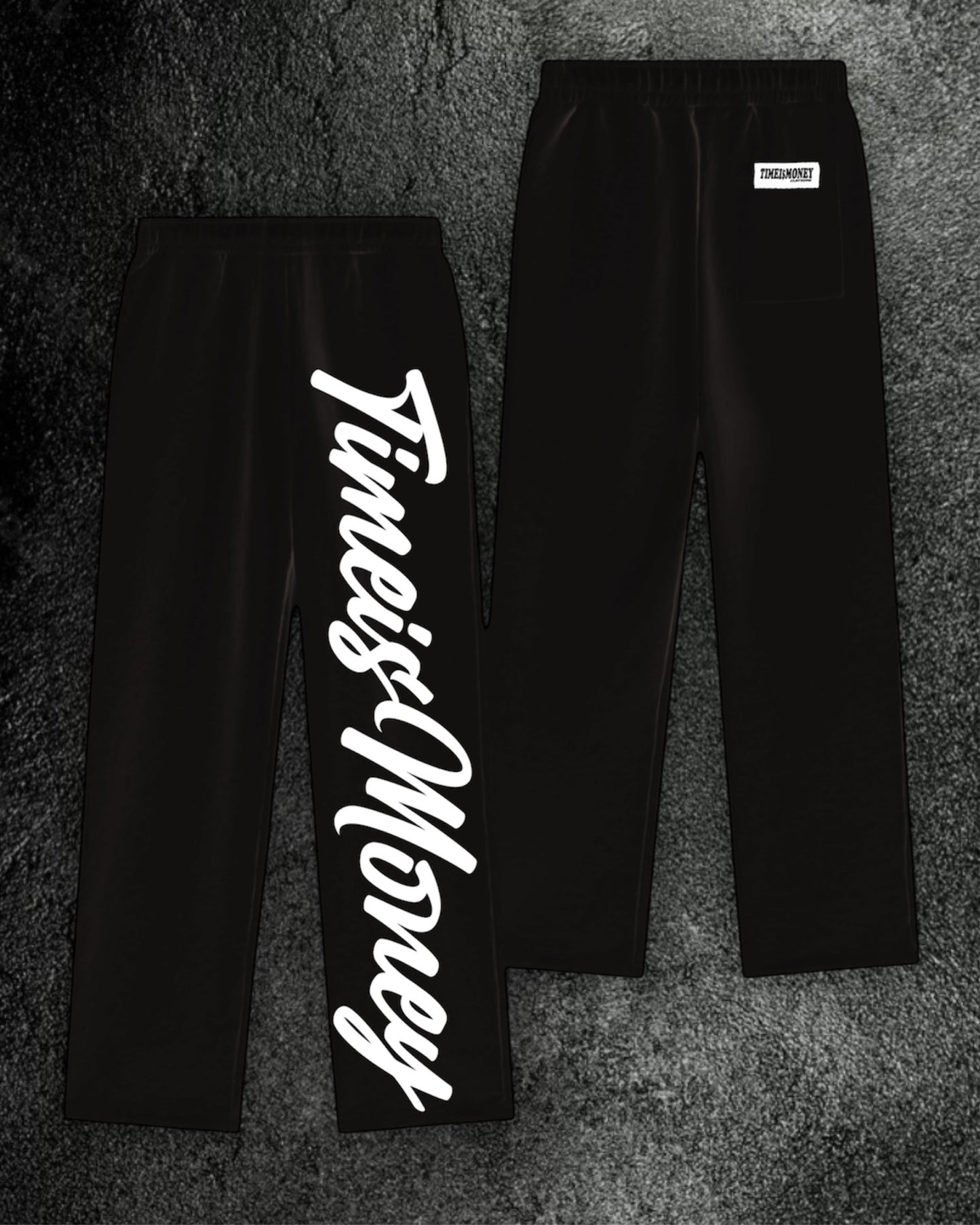 TIMEI$MONEY SWEAT PANTS “BLACK”
