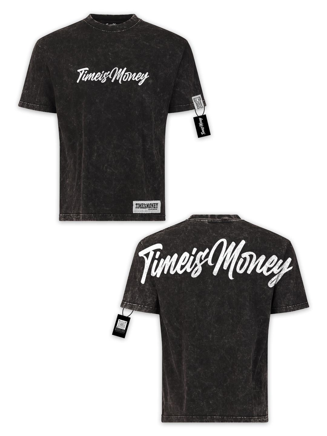 TIMEI$MONEY VINTAGE SHIRTS(BLACK)