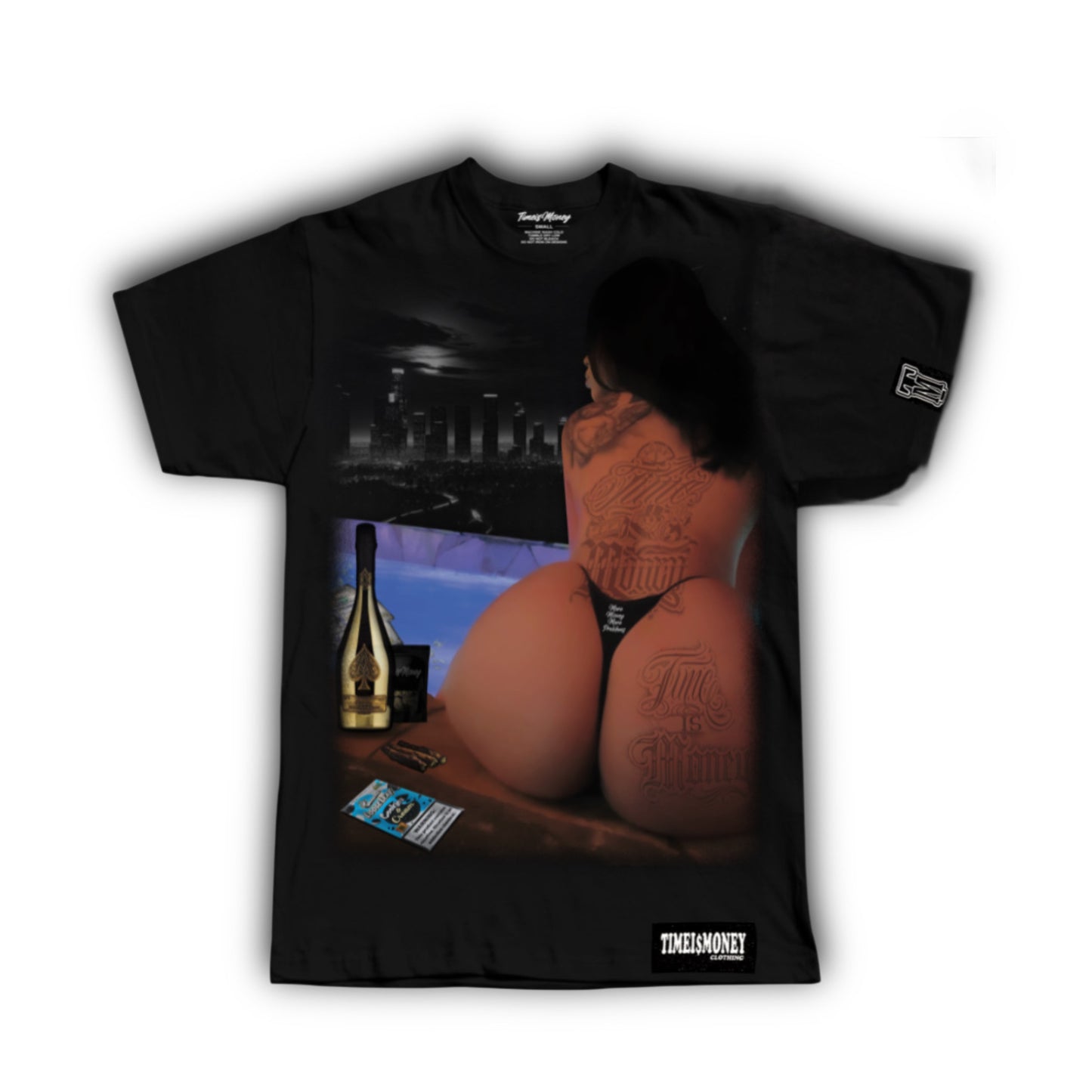 TIMEI$MONEY SHIRT “BLACK”