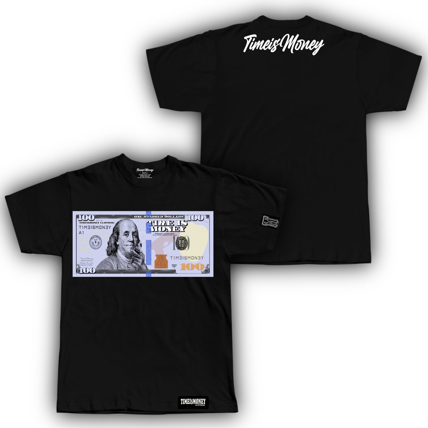 TIMEI$MONEY BENJI SHIRT “BLACK”