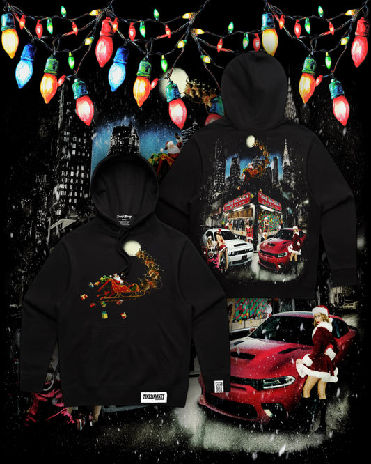 TIMEI$MONEY 2025 CHRISTMAS HOODIE🎄🕰️💵