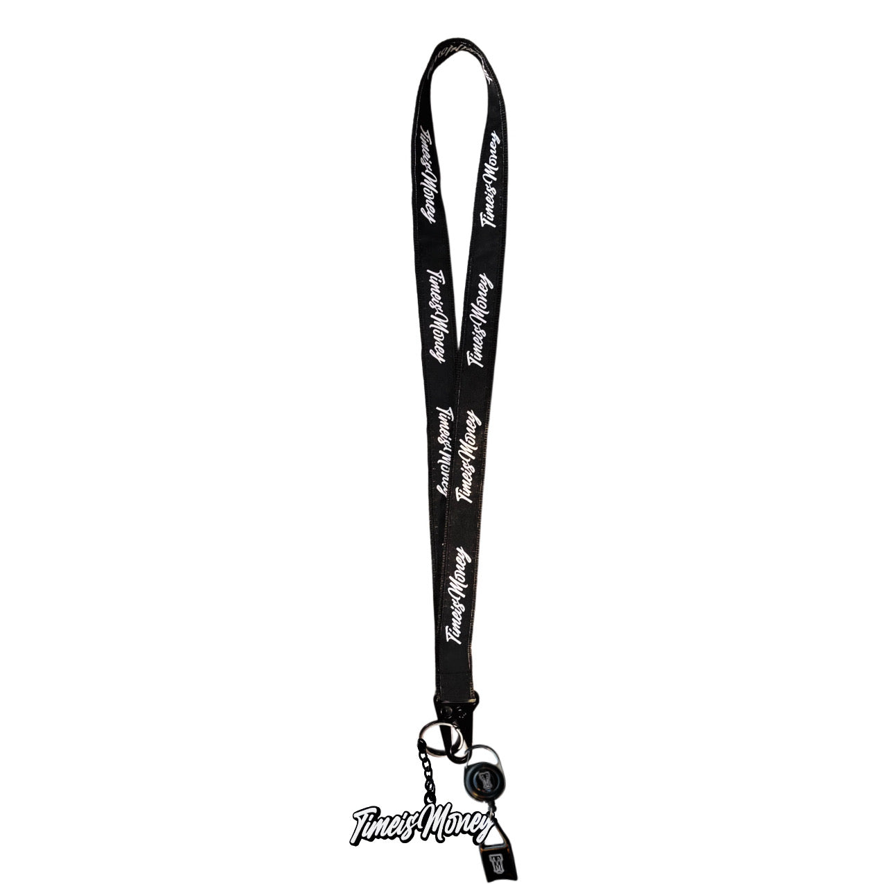 TIMEI$MONEY KEY LANYARDS WITH KEYCHAIN & LIGHTER LEASH