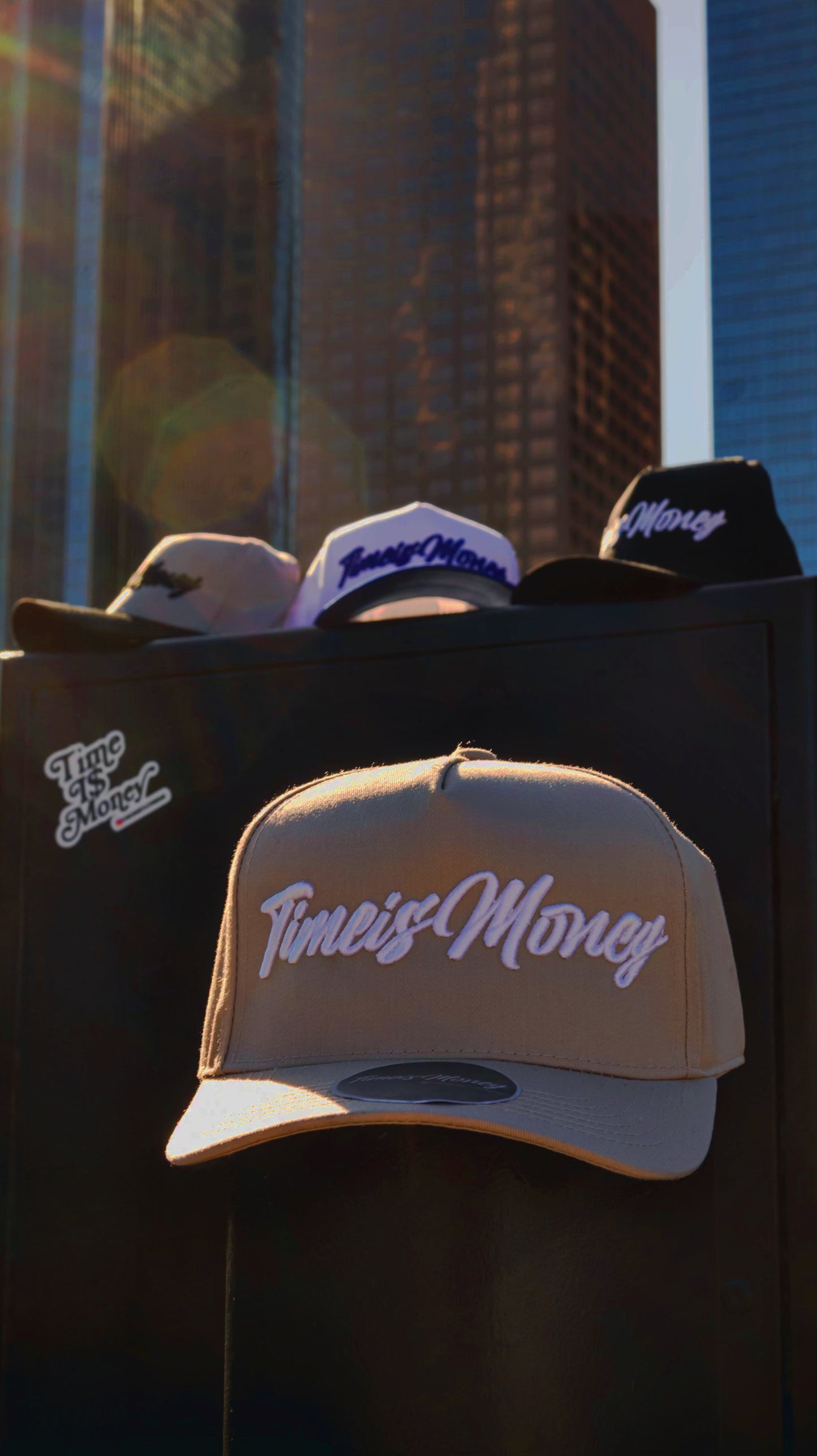 TIMEI$MONEY 5PANEL HATS NOW