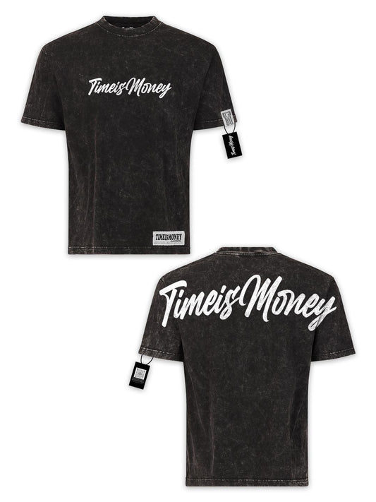 TIMEI$MONEY VINTAGE SHIRTS(BLACK)