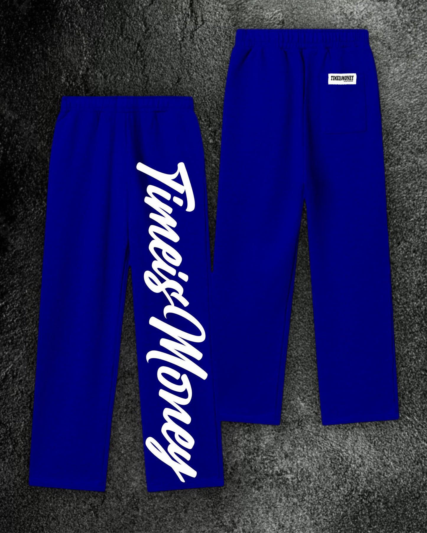 TIMEI$MONEY SWEAT PANTS “ROYALBLUE”